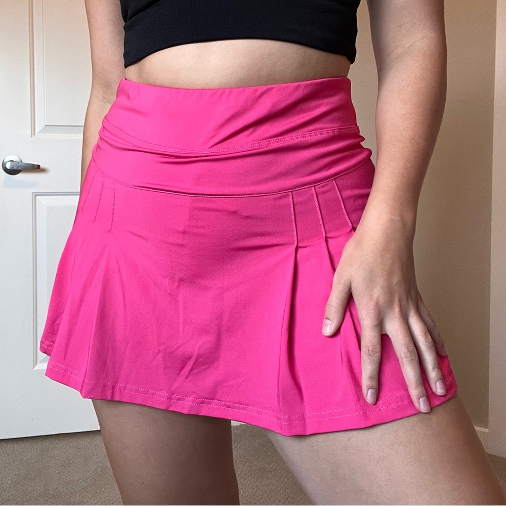 Pink Tennis Skort